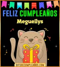 GIF Feliz Cumpleaños Megueilys